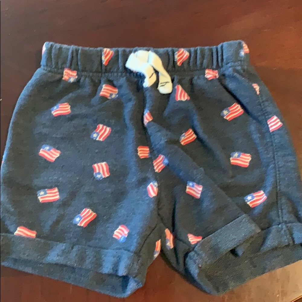 American flag shorts